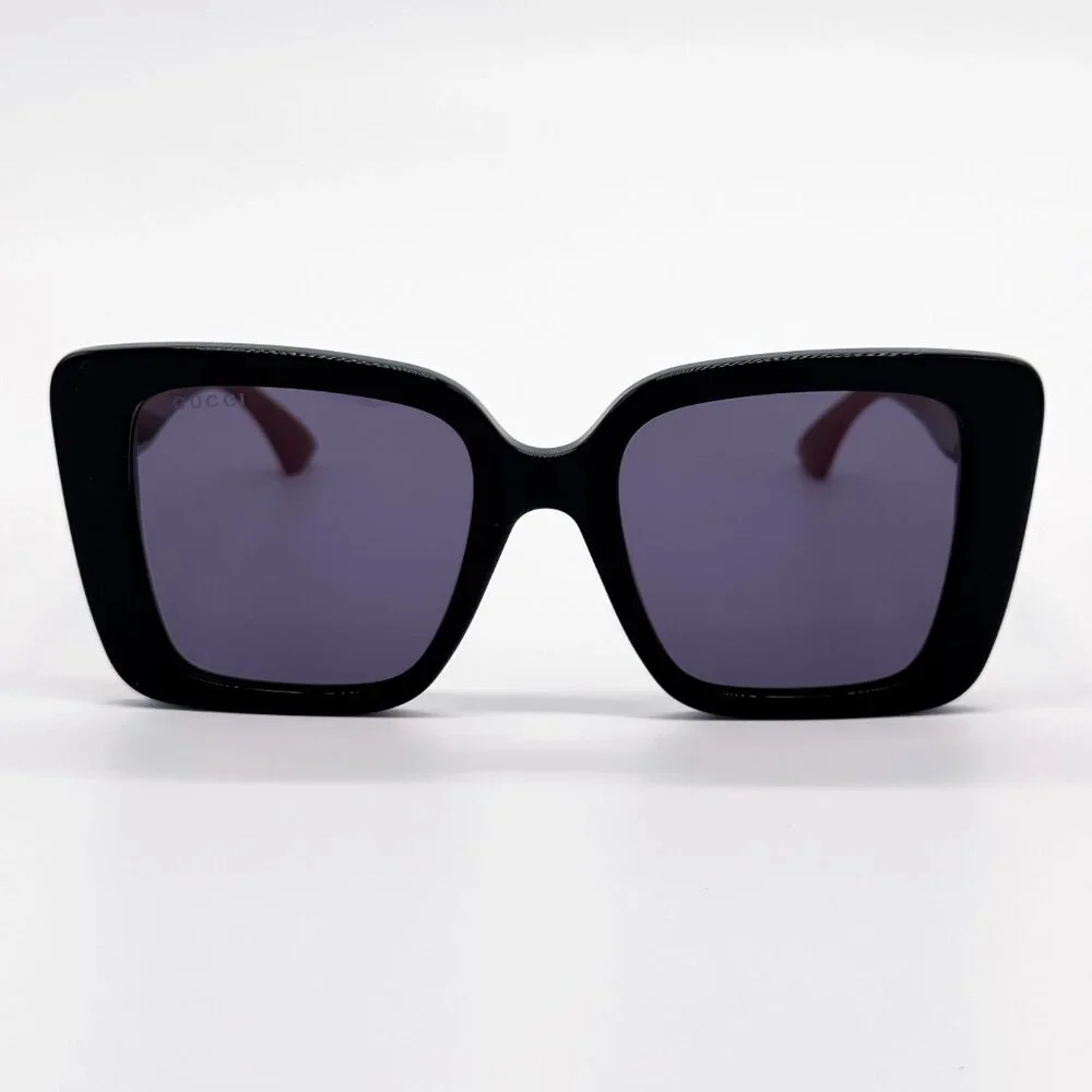 NEW GUCCI GG1861S 004 WOMEN SHINY BLACK SUNGLASSES GUCCI